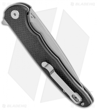 CJRB Cutlery Briar Liner Lock Knife Black G-10  (3.75" D2 Stonewash) J1902-BKF
