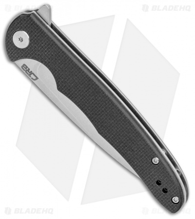 CJRB Cutlery Briar Liner Lock Knife Black G-10  (3.75" D2 Stonewash) J1902-BKF