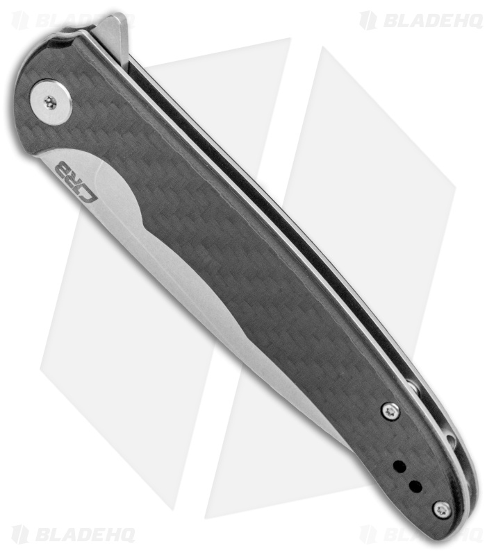 CJRB Cutlery Briar Liner Lock Knife Carbon Fiber  (3.75" D2 Stonewash)  J1902-CF