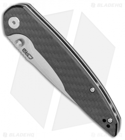 CJRB Cutlery Centros Liner Lock Knife Carbon Fiber (3.625" D2 SW) J1905-CF