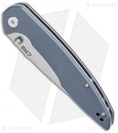 CJRB Cutlery Centros Liner Lock Knife Gray G-10 (3.625" D2 Stonewash) J1905-GYF