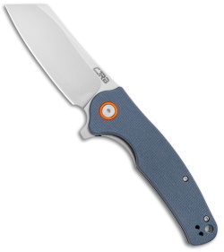 CJRB Cutlery Crag Liner Lock Knife Gray G-10 (3.5" Stonewash) J1904-GYF