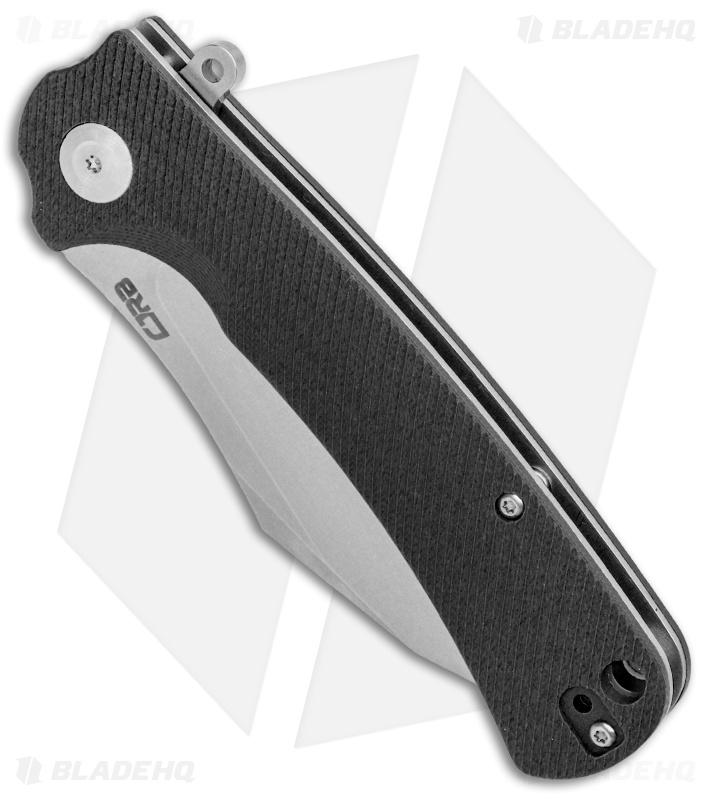 CJRB Cutlery Talla Liner Lock Knife Black G-10 (3.25" D2 Stonewash) J1901-BKC