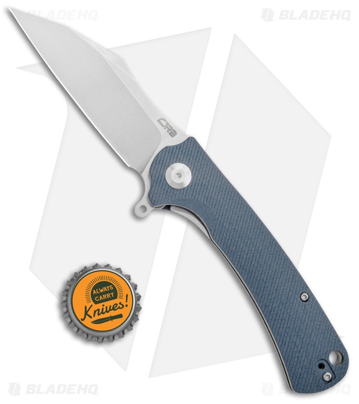 CJRB Cutlery Talla Liner Lock Knife Gray G-10 (3.25" D2 Stonewash) J1901-GYC