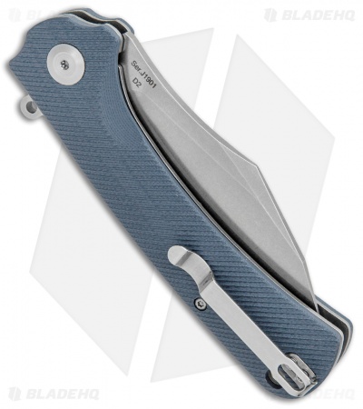 CJRB Cutlery Talla Liner Lock Knife Gray G-10 (3.25" D2 Stonewash) J1901-GYC