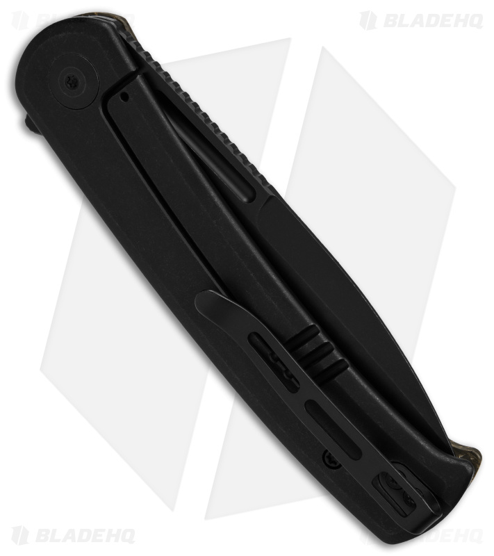CIVIVI Cetos Frame Lock Knife Coarse Green Micarta (3.48" Black SW) C21025B-3