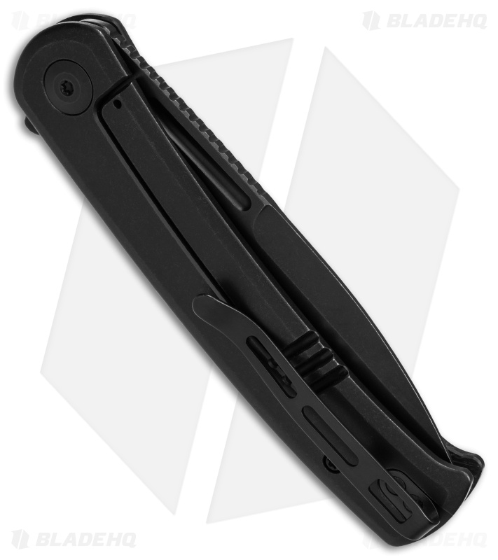 CIVIVI Cetos Frame Lock Knife Coarse Black Micarta (3.48" Black SW) C21025B-2