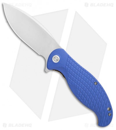 CIVIVI Naja Flipper Liner Lock Knife Blue G-10 (3.75" Satin) C802B