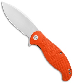 CIVIVI Naja Flipper Liner Lock Knife Orange G-10 (3.75" Satin) C802A