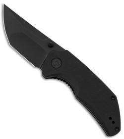 CIVIVI Thug 2 Liner Lock Knife Black G-10 (2.69" Black SW) C20028C-1