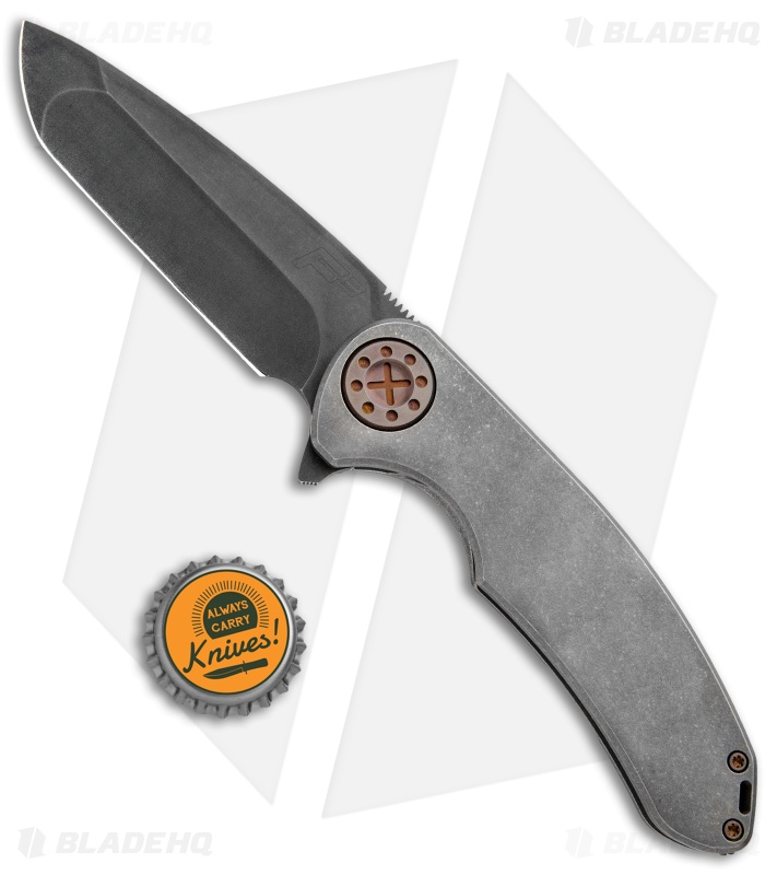 Curtiss Custom Knives F3 Large Frame Lock KnifeTitanium (3.75