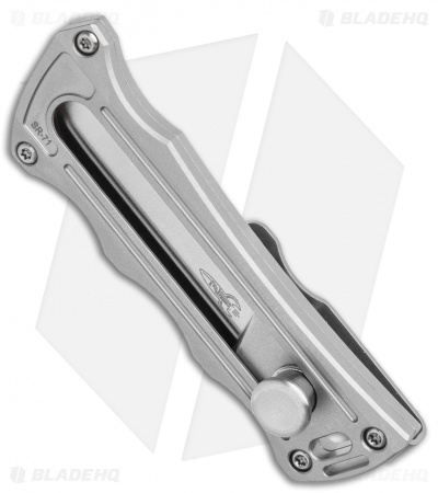 D Rocket Designs Micro KatanaX Manual OTF Titanium (2" Satin)