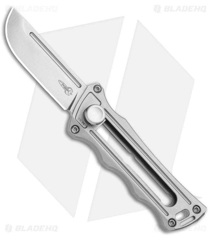 D Rocket Designs Micro KatanaX Manual OTF Titanium (2" Satin)
