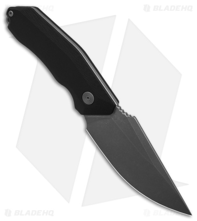 Damned Designs Basilisk Fixed Blade Knife Black G-10 (4.7" SW)