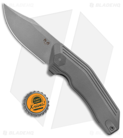 Damned Designs Cerberus Liner Lock Knife SW Titanium (3.25" SW S35VN)