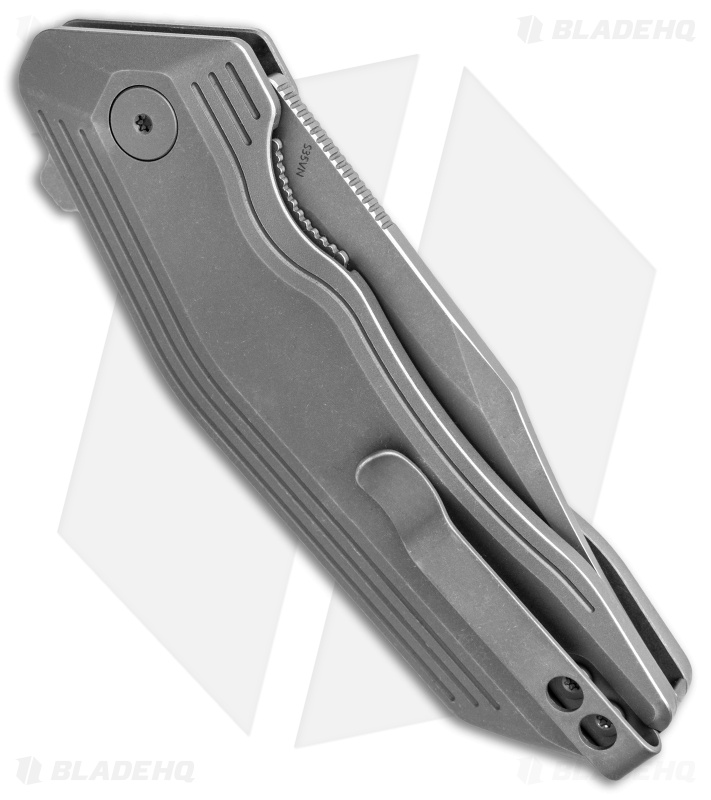 Damned Designs Cerberus Liner Lock Knife SW Titanium (3.25" SW S35VN)