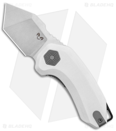 Damned Designs Ryu Liner Lock Knife White G-10 (2" SW)