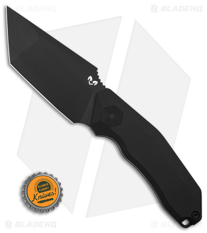 Good for nothing タビスキ Damned Designs Yokai Fixed Knife Black Tanto - Blade HQ