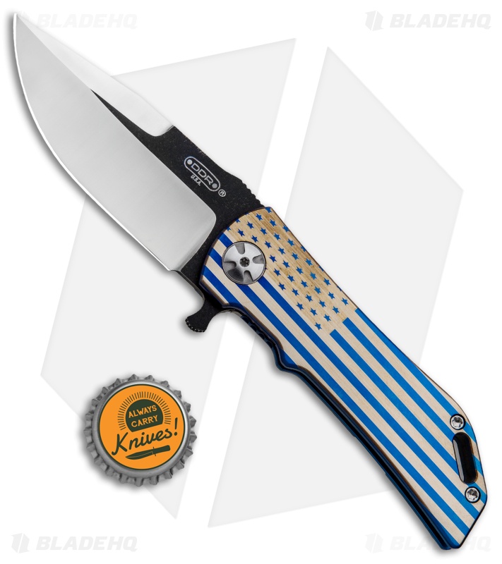 Darrel Ralph Designs DDR Dominator Blue Patriot D35 V2 Flipper