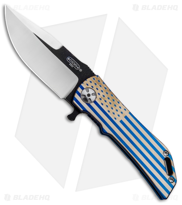 Darrel Ralph Designs DDR Dominator Blue Patriot D35 V2 Flipper