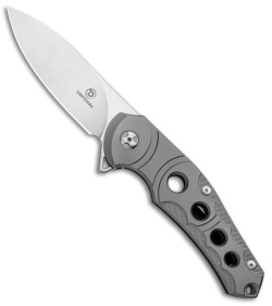 Defcon Blade Works JK Frame Lock Knife Titanium (3.375" Satin) TF3329