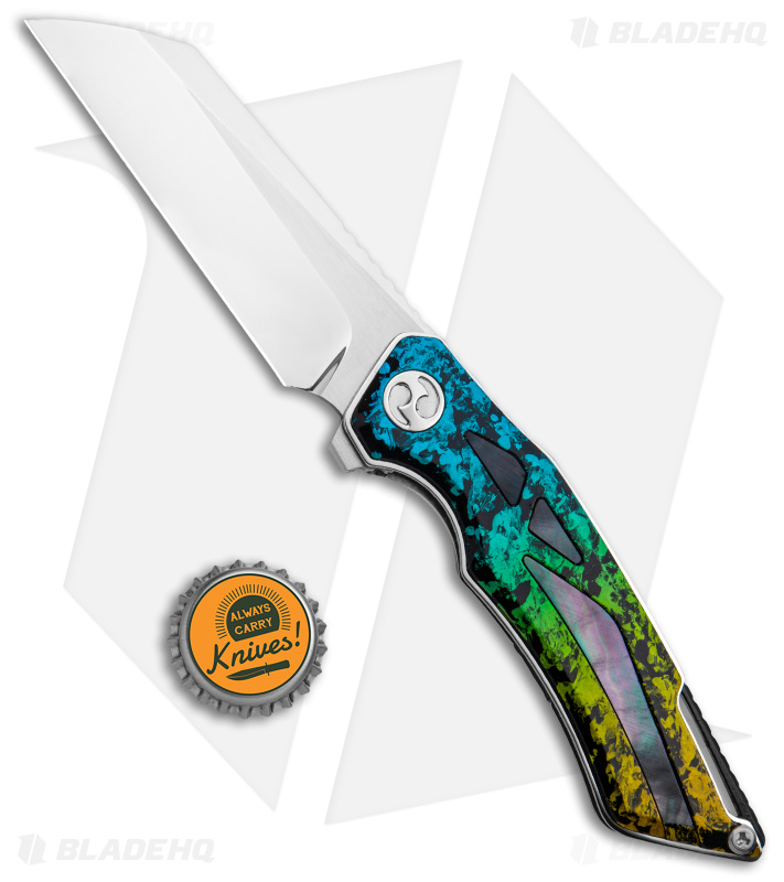 Dew Hara Custom Kisaragi Knife Titanium Handle - Blade HQ