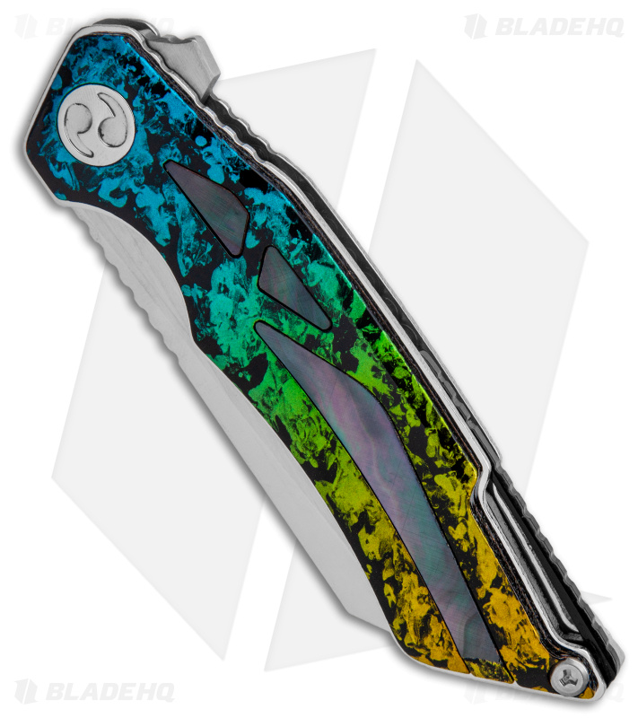 Dew Hara Custom Kisaragi Knife Titanium Handle - Blade HQ
