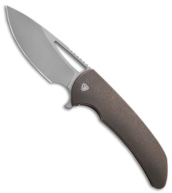 Ferrum Forge Archbishop 3.0 Flipper Knife Bronze Anodized Titanium (3.5" BB/SW)