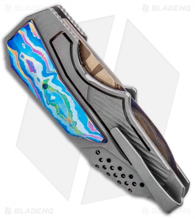 GTC Knives Custom Commando 3.0 Integral Frame Lock Knife (3.1" San Mai)