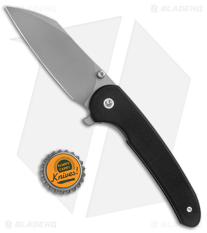 Glow Rhino LightBringer w/ Tritium Black G-10 (3.4" SW)  Ferrum Forge Designed