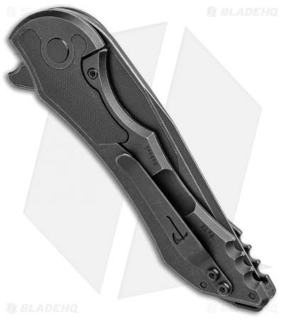 Jake Hoback Knives Paraclete w/Black G-10 Inlays (DLC Black Fallout)