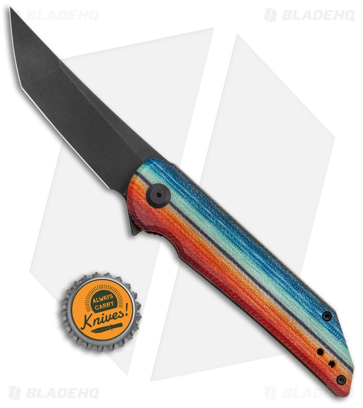 Jake Hoback Knives Radford Frame Lock Knife Mexican Blanket (3.3" Stonewash)
