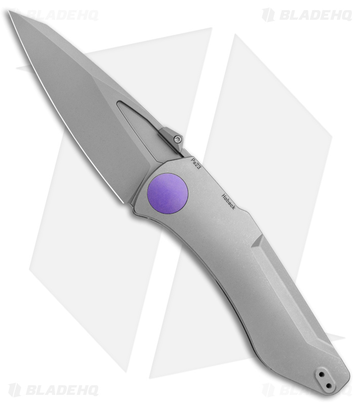 Jake Hoback Knives | Summit | Ti + Purple | Blade HQ