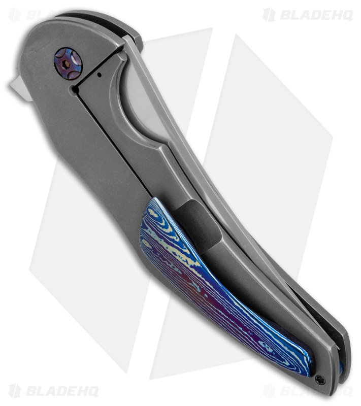 Jeff Vandermeulen Custom Instigator #12 Flipper Ti/Mokuti Clip (3.75" Stonewash)