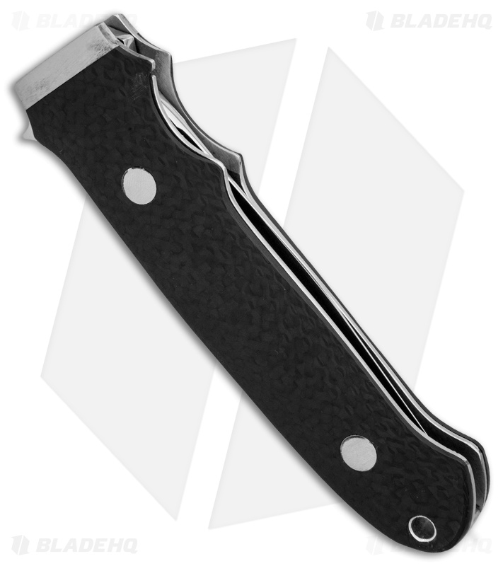 Kansei Matsuno Custom Hideout Liner Lock Knife Carbon Fiber (3.1" Mirror)