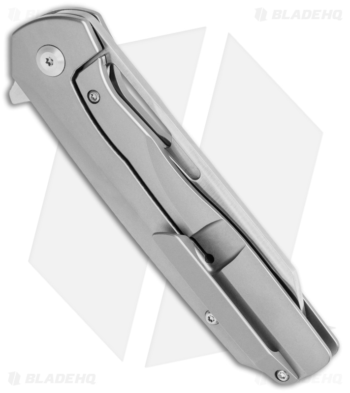 Kansept Knives Shard Frame Lock Knife Titanium (3.5" Satin)