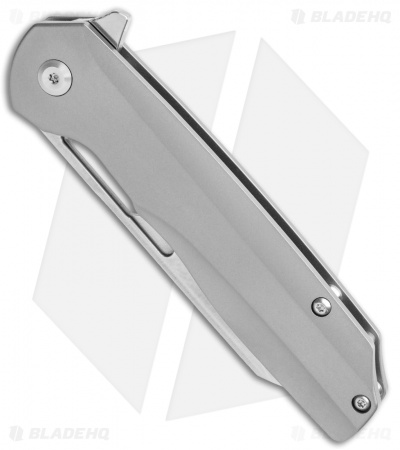 Kansept Knives Shard Frame Lock Knife Titanium (3.5" Satin)