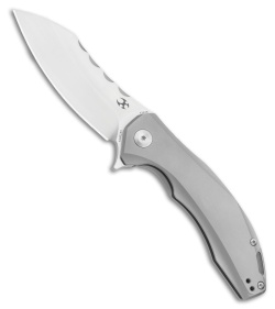 Kansept Knives Spirit Frame Lock Knife Titanium (3.58" Satin)           