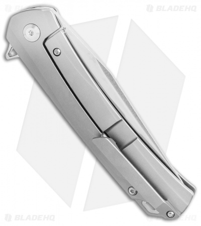 Kansept Knives Sprite Frame Lock Knife Green Micarta/Ti (3.58" Stonewash) 