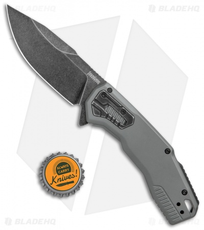 Kershaw Cannonball Assisted Opening Knife Gray PVD Steel (3.5" BlackWash)