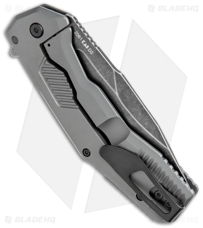Kershaw Cannonball Assisted Opening Knife Gray PVD Steel (3.5" BlackWash)
