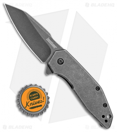 Kershaw Gravel Assisted Opening Knife Stainless Steel (2.5" BlackWash ) 2065