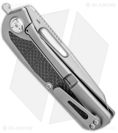 Liong Mah Design KUF v2 Kitchen Utility Folding Knife Carbon Fiber (3.5" Satin)