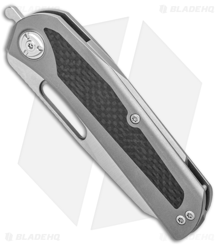 Liong Mah Design KUF v2 Kitchen Utility Folding Knife Carbon Fiber (3.5" Satin)