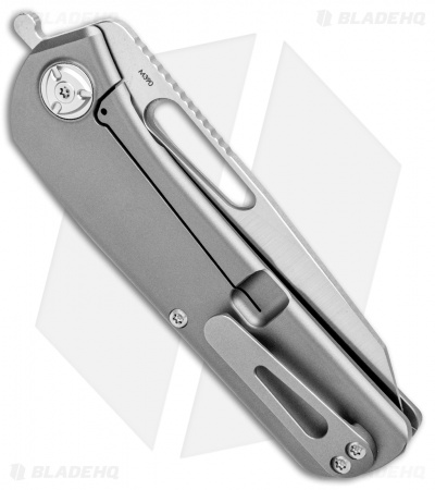 Liong Mah Design KUF v2 Kitchen Utility Frame Lock Knife Titanium (3.5" Satin)