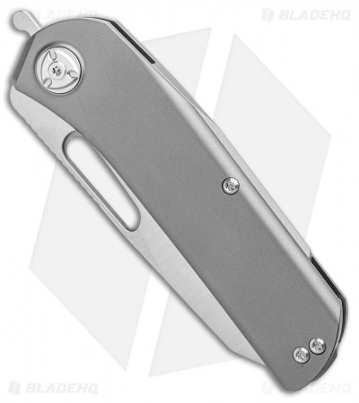 Liong Mah Design KUF v2 Kitchen Utility Frame Lock Knife Titanium (3.5" Satin)