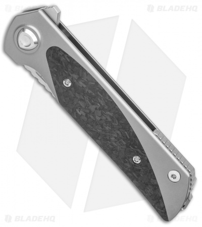 Liong Mah Warrior Two V2 | Frame Lock Knife | Carbon Fiber&frasl;Satin M390