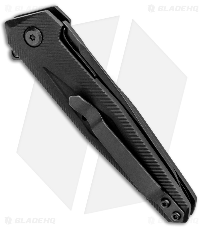M&P U.G. Liner Lock Knife Black Rubber (2.75" Black) 1100074