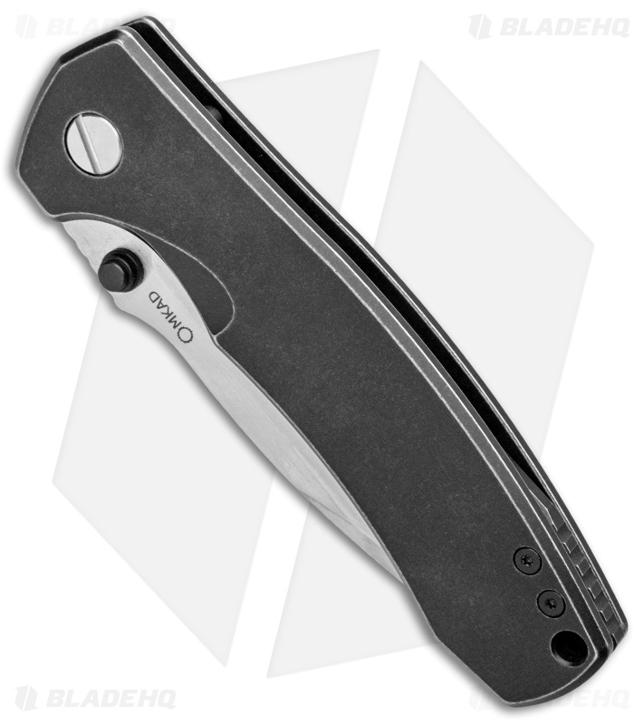 MKAD by Custom Knife Factory Loro Frame Lock Knife Ti (3.7" Black SW) CKF
