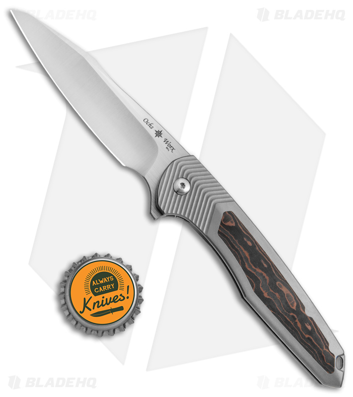 Ochs Worx Solarstorm EDX Knife Copper Camo CF - Blade HQ